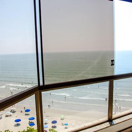 Apto Frente Mar Bal Camboriu Pe Na Areia Churrasqueira Carvao Na Sacada Fantastica E Encantadora Vista Mar Balneário Camboriú Extérieur photo