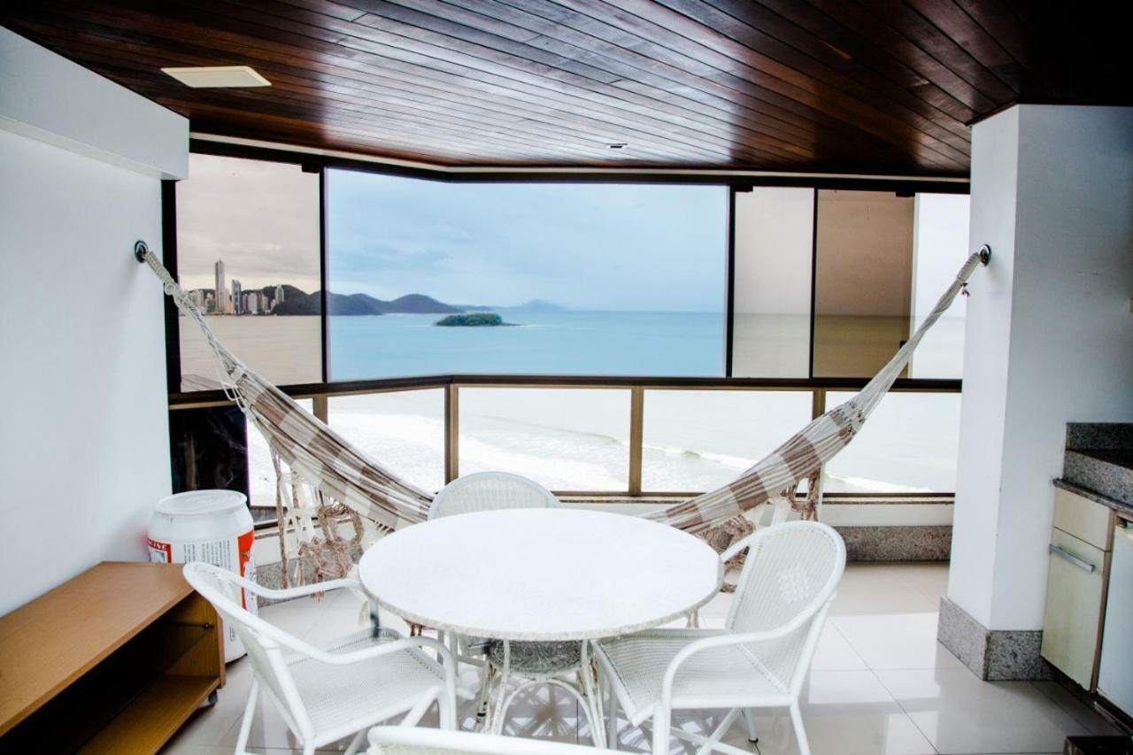 Apto Frente Mar Bal Camboriu Pe Na Areia Fantastica E Encantadora Vista Mar Balneário Camboriú Extérieur photo